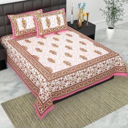 E Elma Unisex Pink Bedsheets-image-65