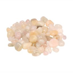 VANNEF White & Pink Glossy Onyx Garden Accessories Pebbles-picture-25