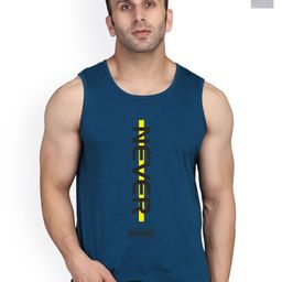 SLOWLORIS Pack Of 2 Printed Combed Cotton Gym Vests-picture-37