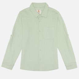 Bodycare Boys Vertical Striped Cotton Shirt-picture-2