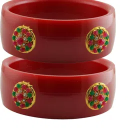 Vidhya Kangan Women Red Bangle-picture-48