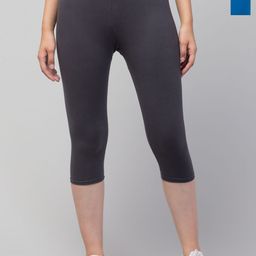 ULLAS Women Pack of 2 Skinny Fit Capris-image-83