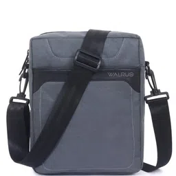 Walrus Unisex Textured Messenger Bag-14