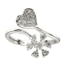 VALANOVA 14KT White Gold Diamond Studded Ring 2.53 g-image-60