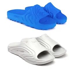 BERSACHE Pack of 2 Men Comfort Sandals-image-16
