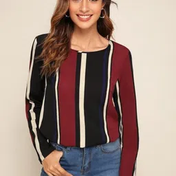 Stylecast X Slyck Striped Top-image-11