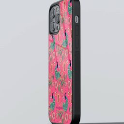 macmerise Floral Printed iPhone 13 Pro Back Case Mobile Accessories-image-76