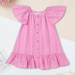 max Flutter Sleeve A-Line Dress-13