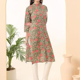 EKISHA Floral Printed Straight Kurtas-image-79