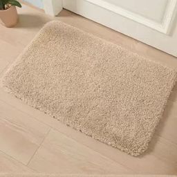 IVAZA Beige Microfibre 1400 GSM Bath Rugs-picture-15