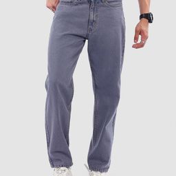 Beyoung Men Original Purple Baggy Fit Jeans-image-33