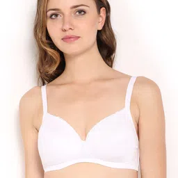 Amante Solid Padded Wirefree Cotton Casual T-Shirt Bra - BRA10202-58