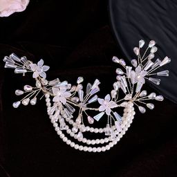 Silvermerc Designs -Women Crystals & Beaded Tiara-picture-11
