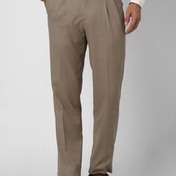 Van Heusen Men Pleated Trousers-image-126