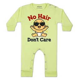 arvesa No Hair Dont Care Printed Baby Rompers-picture-8
