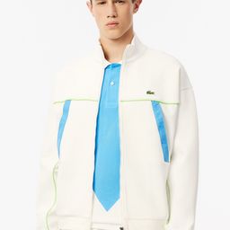 Lacoste Men Abstract Printed Round Neck Cotton Front-Open Sweatshirt-picture-29