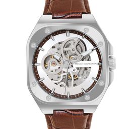 French Connection MenDial & Leather Bracelet Style StrapsPowered Watch FCA14BRL-image-74