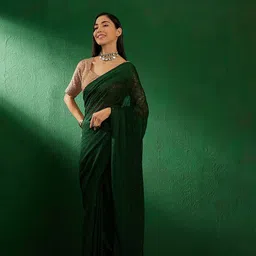 SHADOW & SAINING Embellished Sequinned Saree-picture-46
