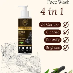 Puro Miles Set Of 2 Activated Charcoal Face Wash- 100 ml Each image 3