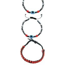 Dynamic Retail Global Men's Evil-Eye Charm Bracelet (Pack Of 3)-image-6