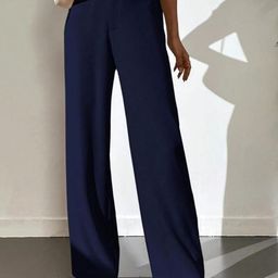 Next One Women Smart High-Rise Easy Wash Trousers-picture-2