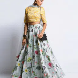 Payal Singhal Embroidered Ready to Wear Lehenga &-image-66