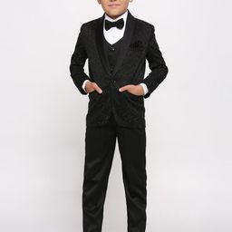 YK Boys Full Sleeves 5-Piece Party Suit-image-42