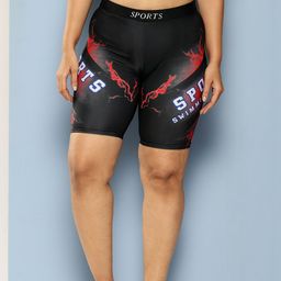 CORSICA Women Nylon Printed Jammer Shorts-picture-36