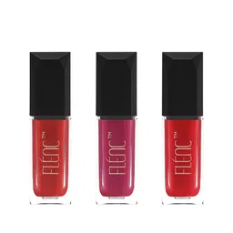 FLENC 3Pc Cryla Velvet Matte Liquid Lipstick- Milan- Kuala Lumpur - Barcelona-32
