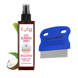 Coco Crush Set Of 2 Lice Remover Spray - 100 ml With Fine Comb-picture-46