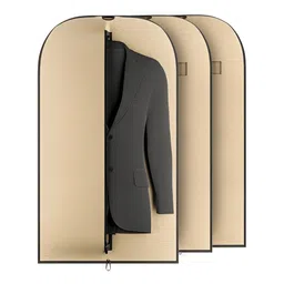 Aura Brown 3 Pieces Suit Organisers-9