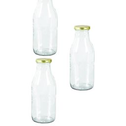 SOMIL Set Of Transparent Glass Water Bottle-image-68