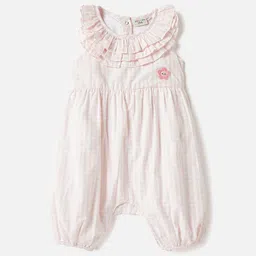 Juniors by Babyshop Girls Checked Sleeveless Romper-image-49