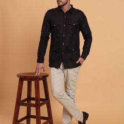 Aspriya Men Slim Fit Opaque Casual Shirt-image-43