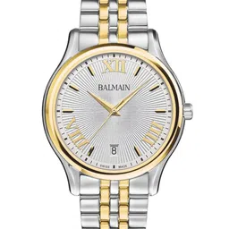 Balmain Men Dial & Stainless Steel Bracelet Style Straps Analogue Watch B13423921-58