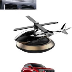 Multicolour Solar Power Helicopter Air Freshner For Car Interior Decoration-241 Car Air Purifier-image-71