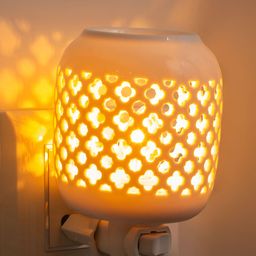 Home Centre White Ceramic Aroma Oil Plug-InBurner-image-43