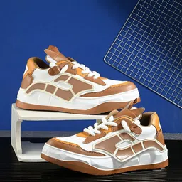 Mactree Men PU Sneakers-image-52