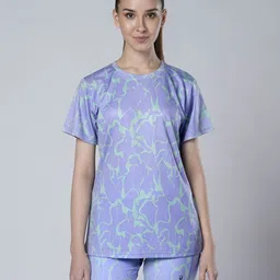 UMILDO Women Sports Printed T-shirt-57