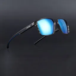Voyage Wayfarer Unisex Polarised and UV Protected Lens Sunglasses 83125PMG6763Z-image-80