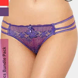 ZERJAMA Women White Briefs-picture-20