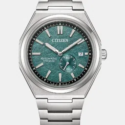 Citizen Men Dial & Stainless Steel Analogue Automatic Motion Powered Watch NJ0180-80X-image-56