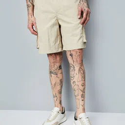 max Men Mid-Rise Cargo Shorts-image-39