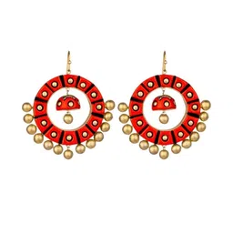 Mridah Contemporary Drop Earrings-24