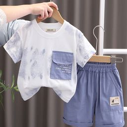 INCLUD Boys Printed T-shirt with Shorts-44