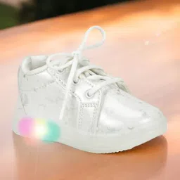 Lil Lollipop Kids Textured Sneakers With Led Light-image-99