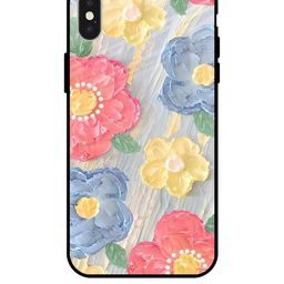 QRIOH Floral Printed iPhone X Back Case Mobile Accessories-picture-6