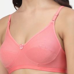 LILY Pack Of 4 Solid Full Coverage Non Padded Non-Wired Multiway Everyday Bra enimsaj image 2