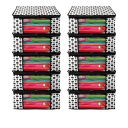 AMAK INC Black Fabric Multi-Utility Wardrobe Organisers-picture-1