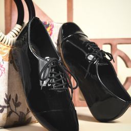 JM Looks Men Timeless Patent Lace-Up Shoes for Effortless Elegance-picture-10